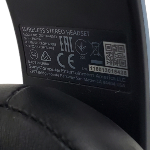 SONY Playstation Gold SIC PARVIS MAGNA Stereo Headset 'Uncharted' - Picture 7 of 7